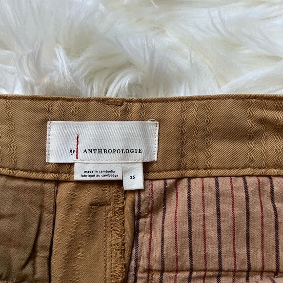 Anthropologie Scout Slim Mustard Pants - Picture 6 of 10